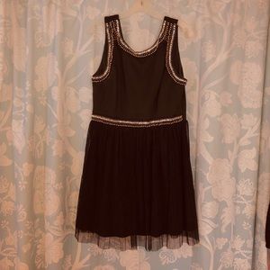 Love Reign black formal dress